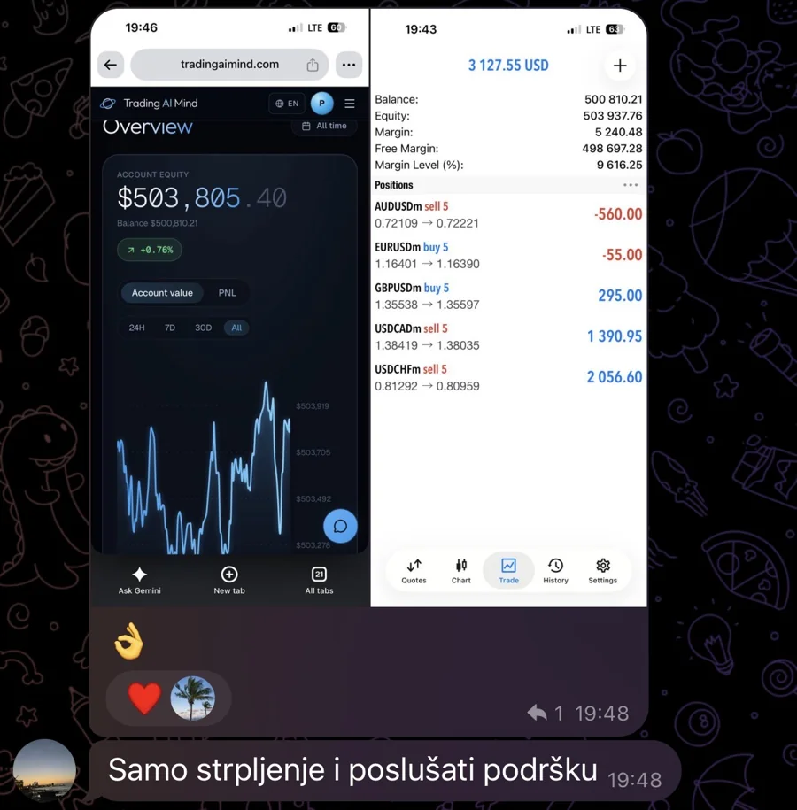 „Samo strpljenje i poslušati podršku”