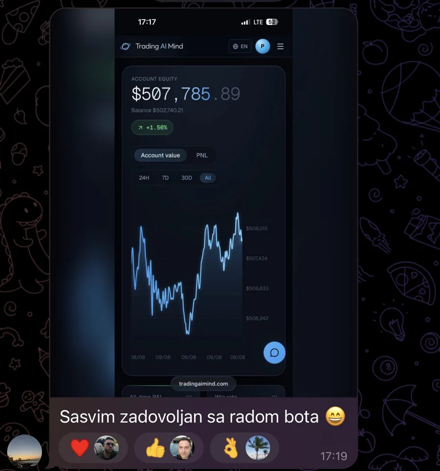 „Sasvim zadovoljan sa radom bota”